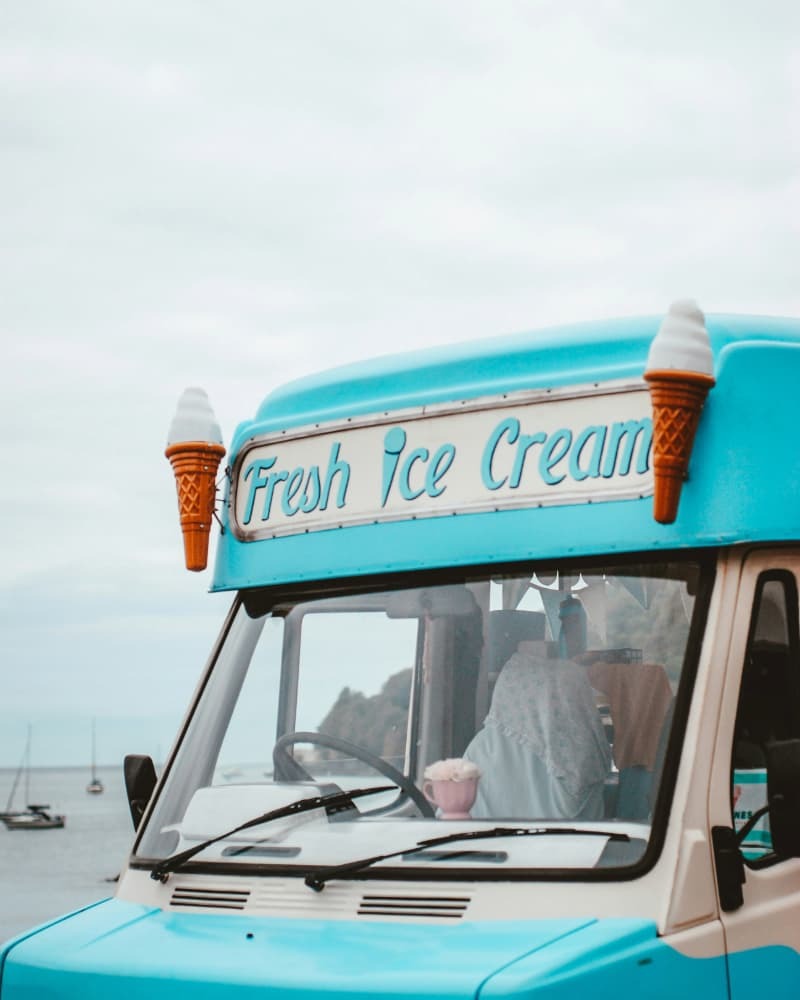 Marketing für Eisdielen: Eiswagen